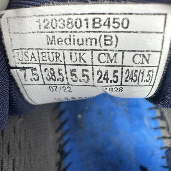 Brooks Ghost 15 1203801B012 Navy Women's Size 7.5 NO INSOLES - Picture 9 of 10